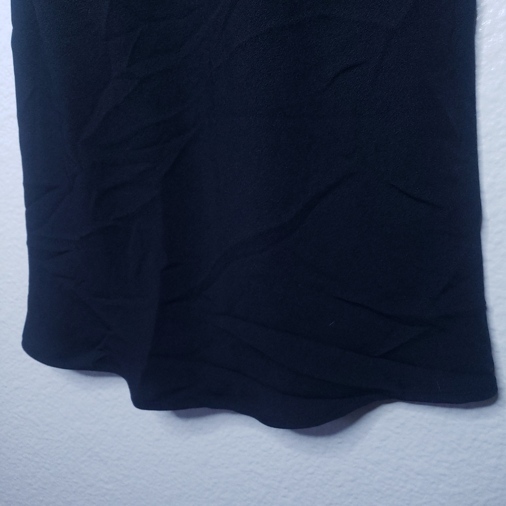 NWT Abercrombie & Fitch V Neck Dress Black Size S T - Picture 7 of 15